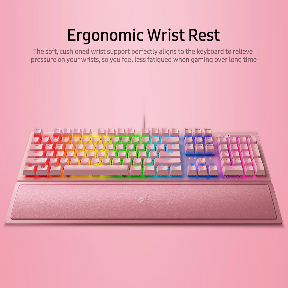 Blackwidow V3 Mechanical Gaming Keyboard 104 Keys Wired Gaming Keyboard with  Chroma RGB Effect  Keyboard for PC